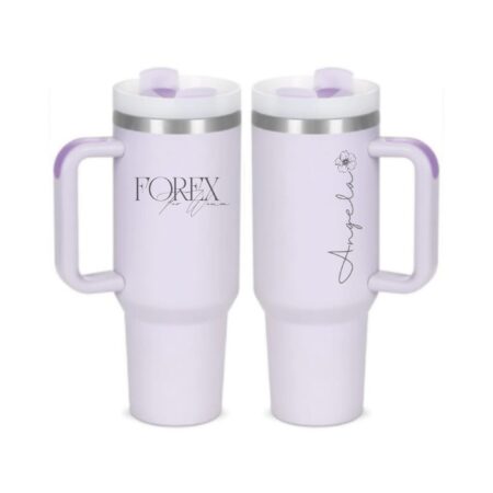 Tumbler - 40oz  FOREX For Women Logo - Image 10