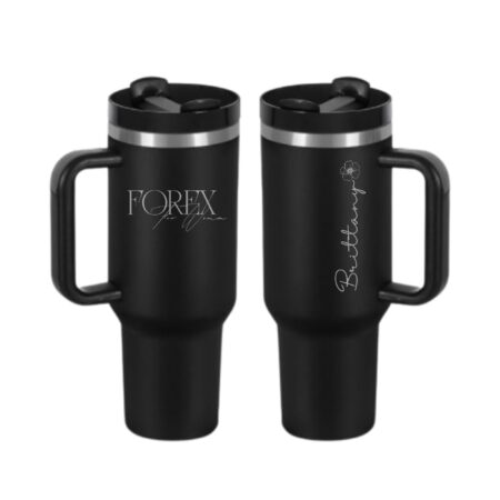 Tumbler - 40oz  FOREX For Women Logo - Image 6