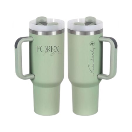 Tumbler - 40oz  FOREX For Women Logo - Image 8