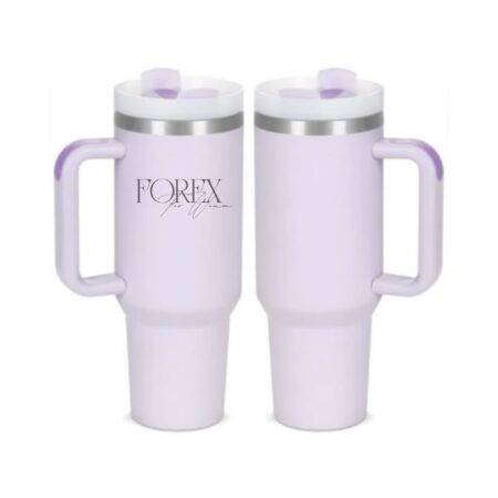 Tumbler - 40oz  FOREX For Women Logo - Image 9