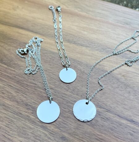Necklace - Stainless Steel 18" - Image 3