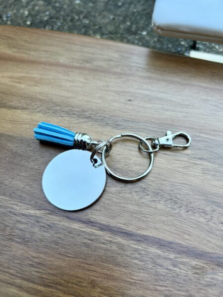Keychain- Stainless Steel Round (30mm) - Image 3