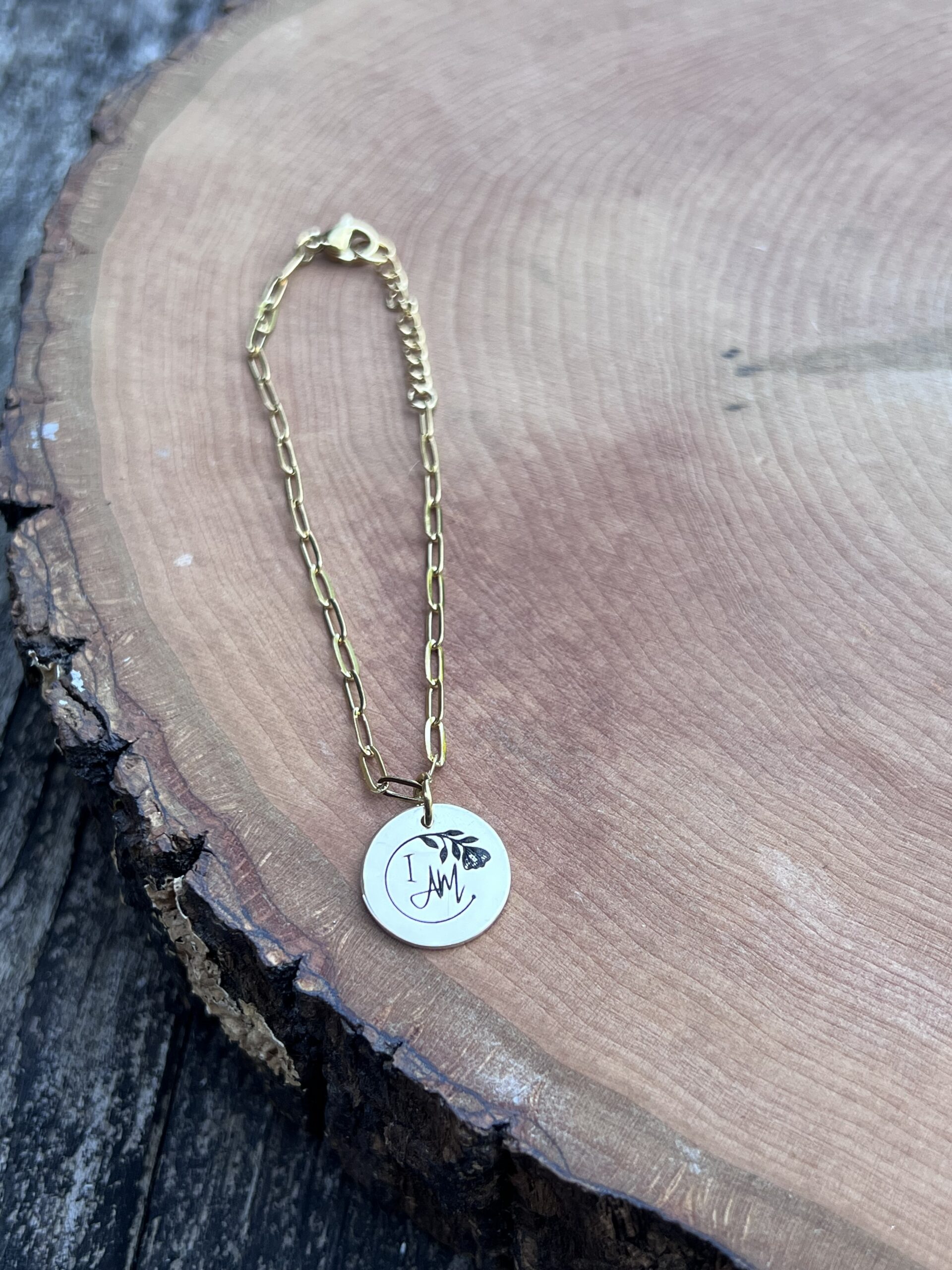 Pendant (16-17mm) Stainless Steel or Gold - Image 10