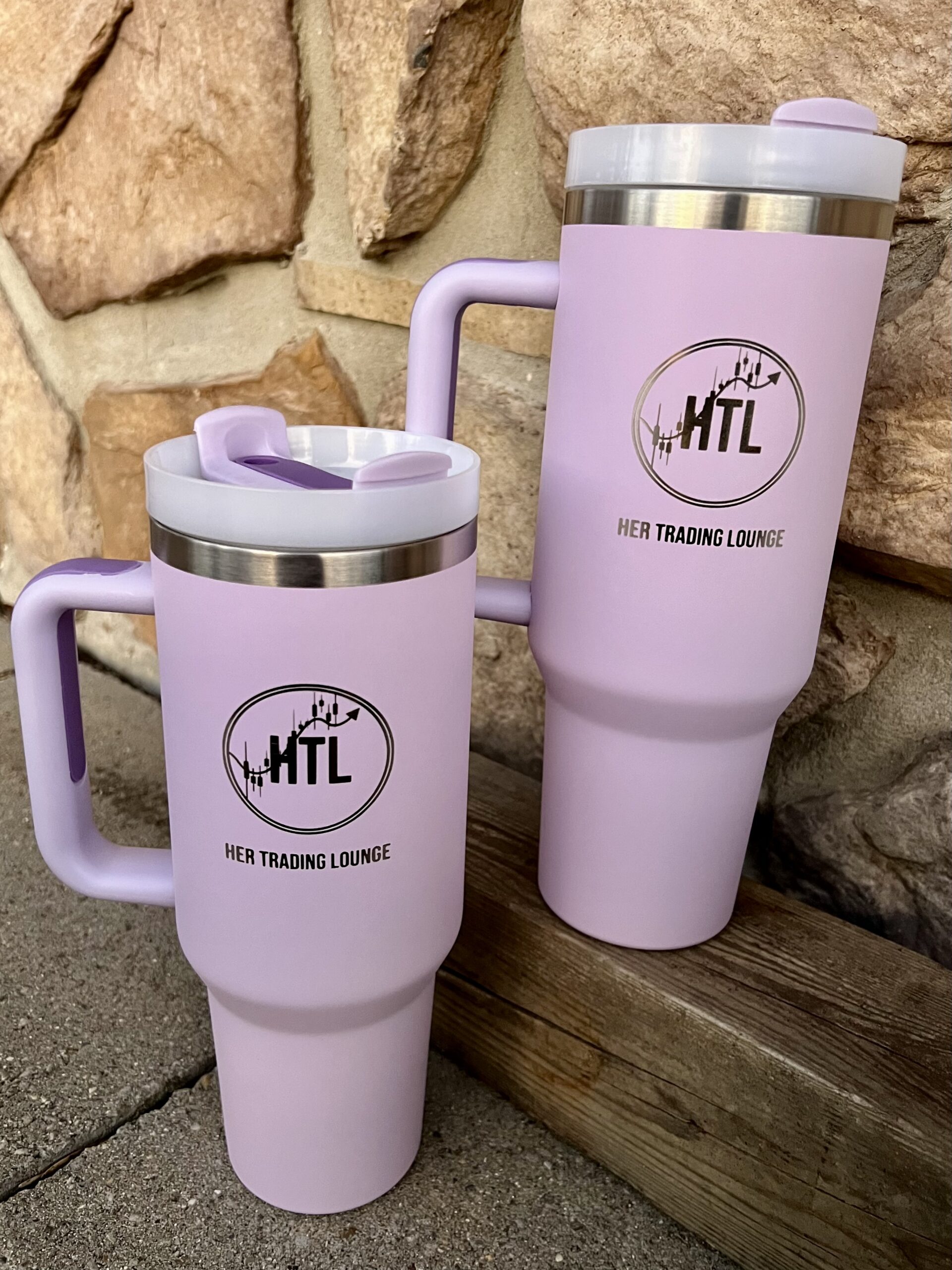 Tumbler - 40oz Her Trading Lounge Logo