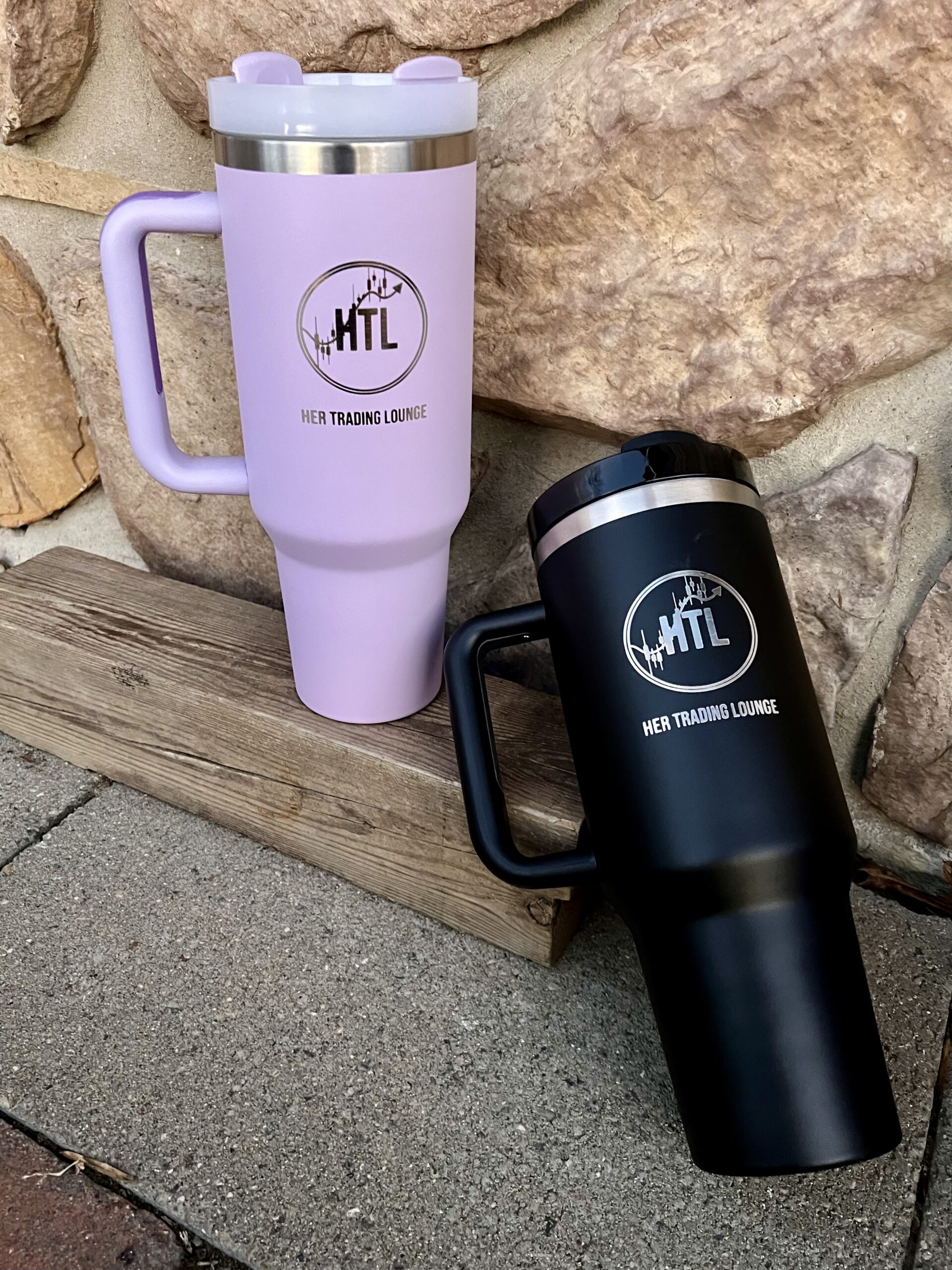 Tumbler - 40oz Her Trading Lounge Logo - Image 3