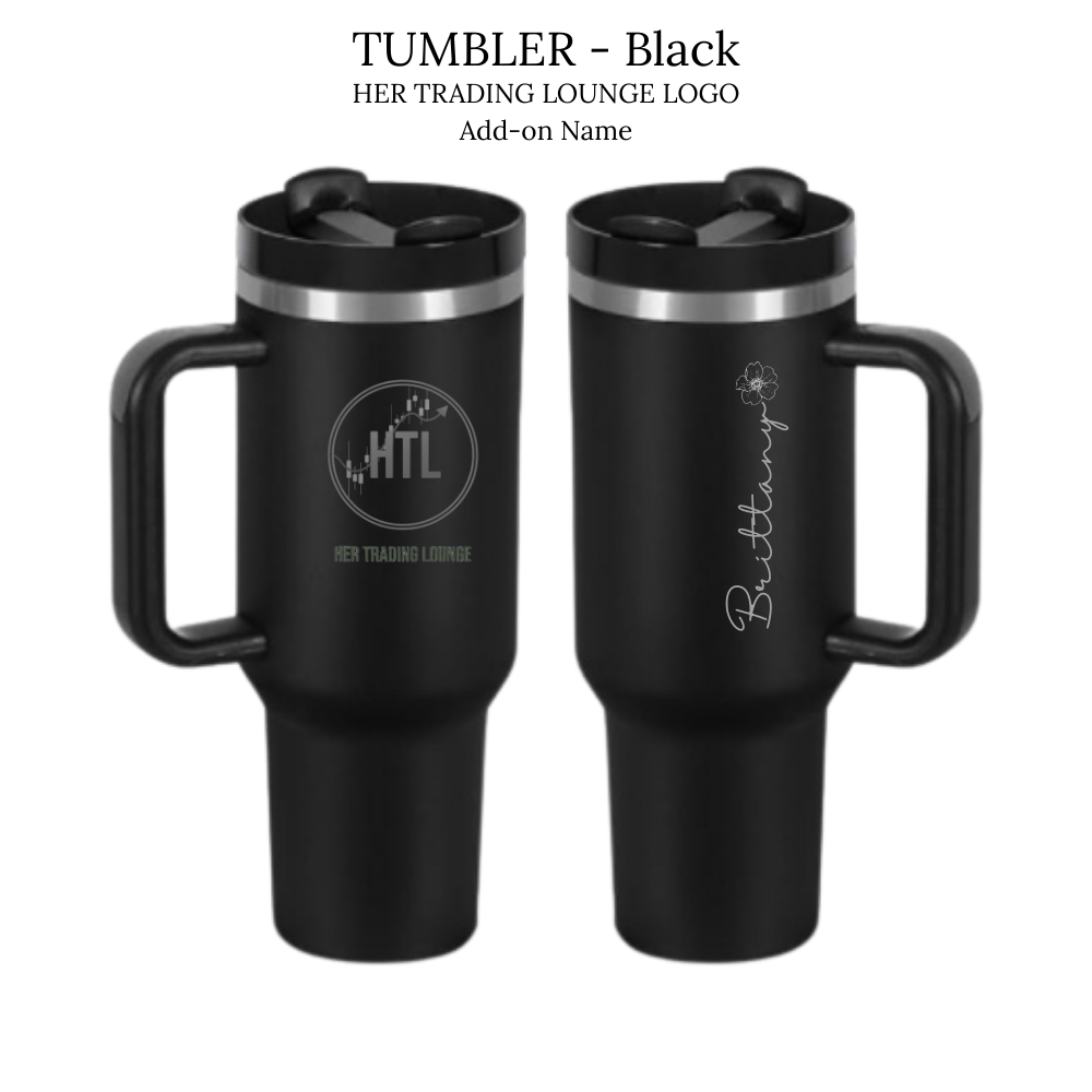 Tumbler - 40oz Her Trading Lounge Logo - Image 8